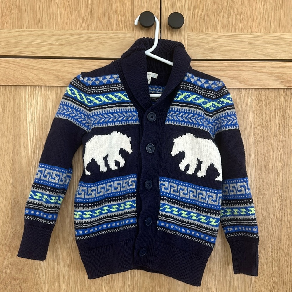 Crewcuts Cowl Neck Cardigan Sweater